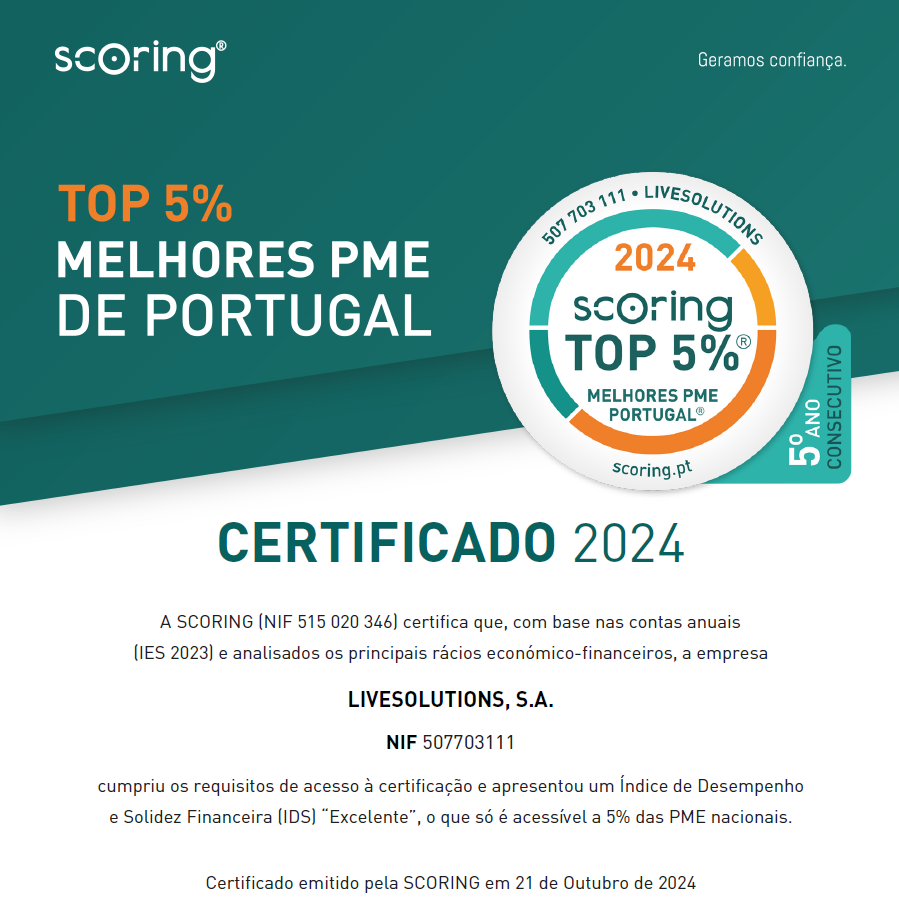 Certificado TOP 5% · 2024